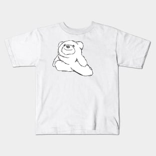 Smiley Bear Splits Kids T-Shirt